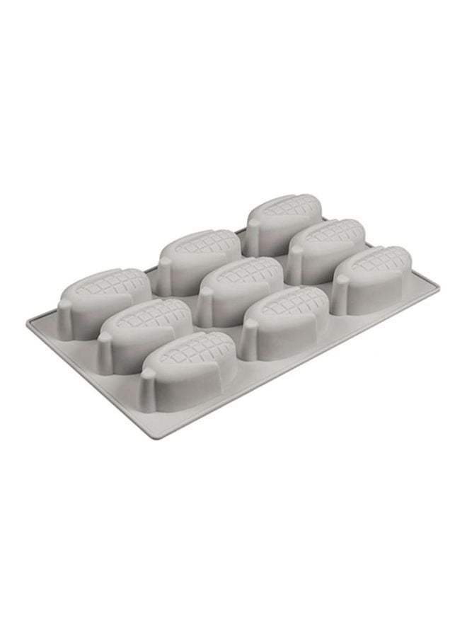 شاربدو قالب كيك سيليكون رمادي 29.3x17.5x3.6سم - Image 3